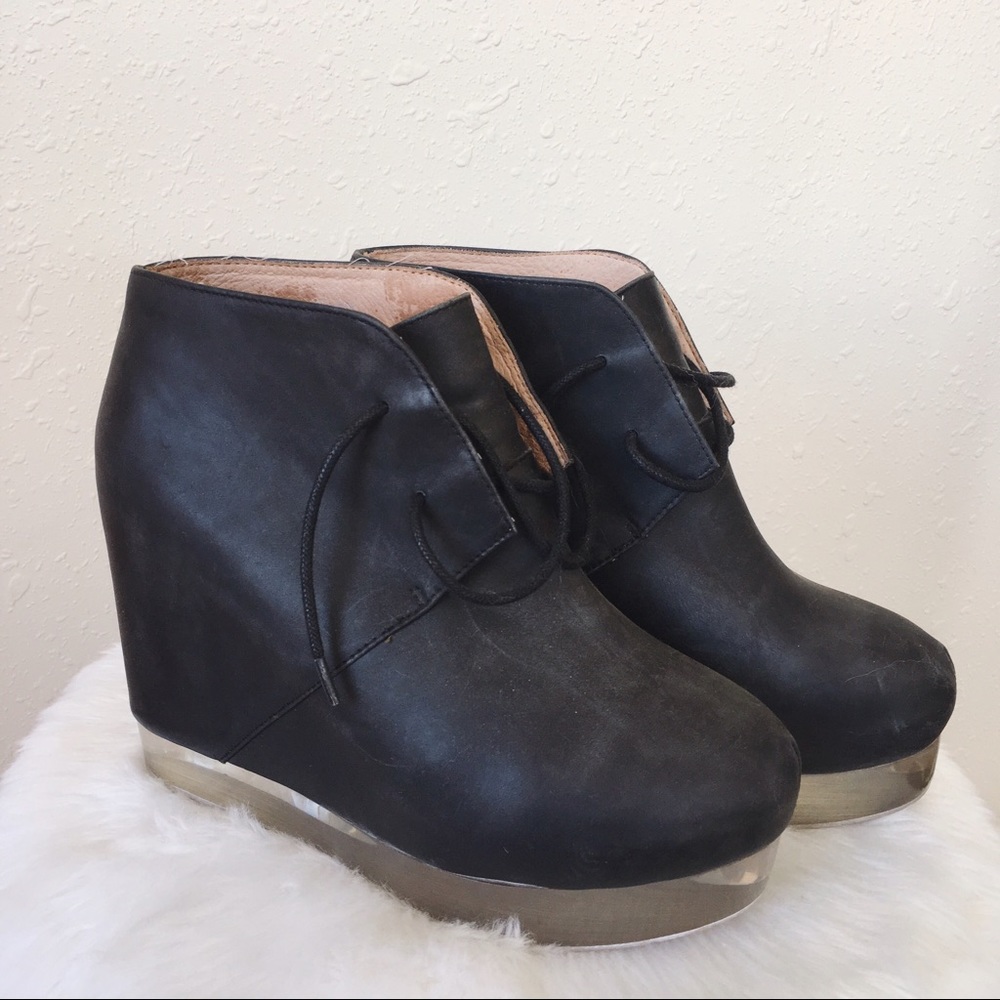 Jeffrey Campbell clear platform