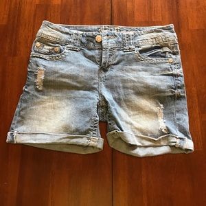 Jean shorts