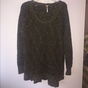 Free People oversized sweater
