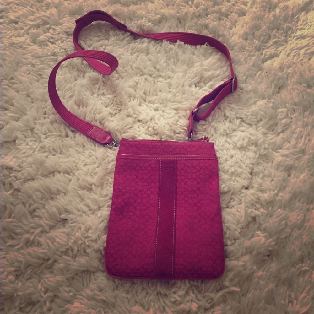 Coach cross body bag