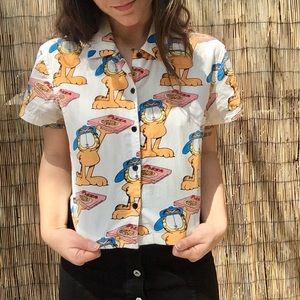 Lazy Oaf Garfield Top