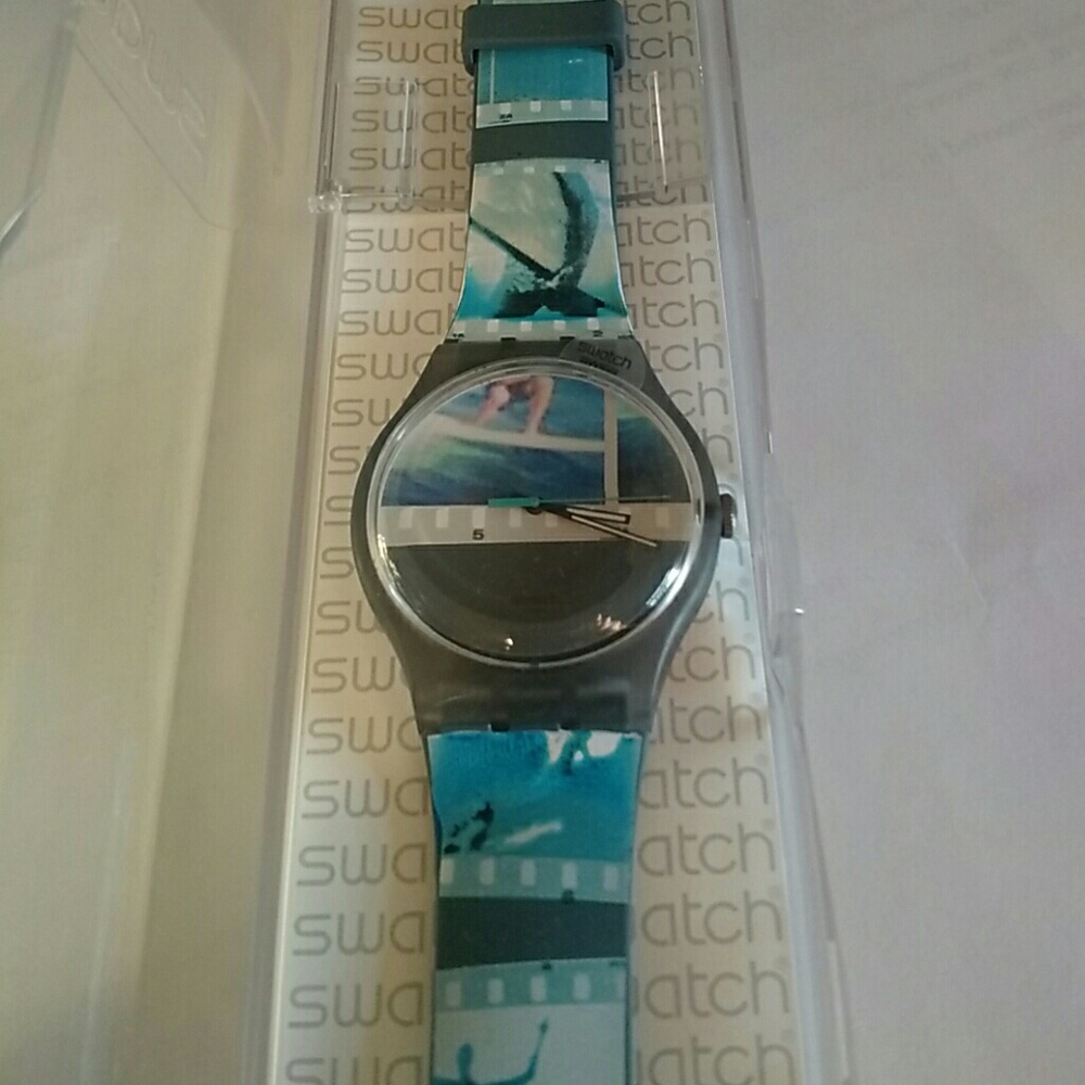 SOLD  Wonder Inspiration Surf Swatch Teal & Grey