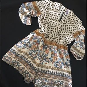 Alya "Montana" shorts romper- S