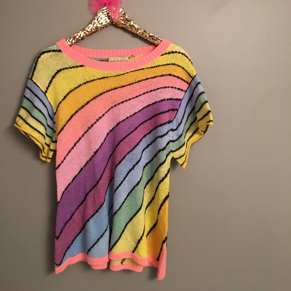 •Wildfox• Rainbow Tee 🌈