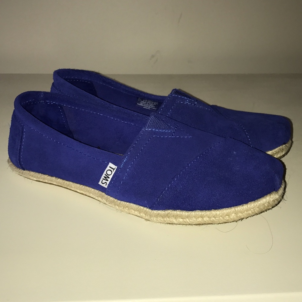 TOMS Suede Espadrille Slip-Ons  ***SALE***