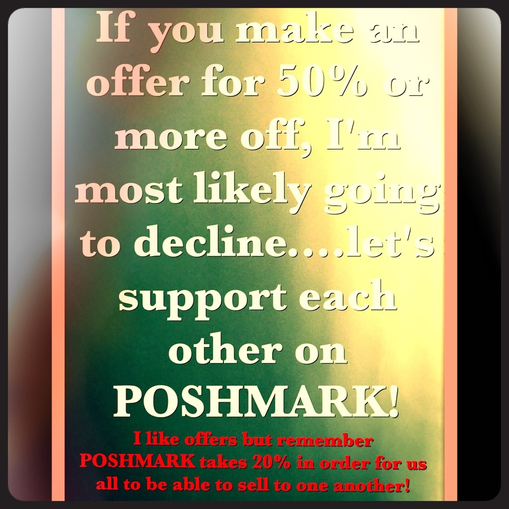 PLEASE STOP MAKING 50% or more off OFFERS