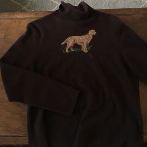 Soft!! & rare Ralph Lauren dog sweater