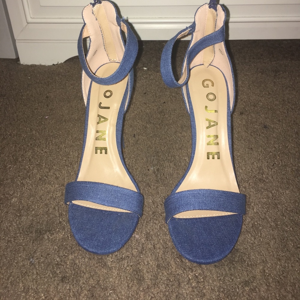Denim Heels