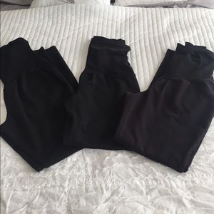 Staple maternity pants(selling all 3 together)!