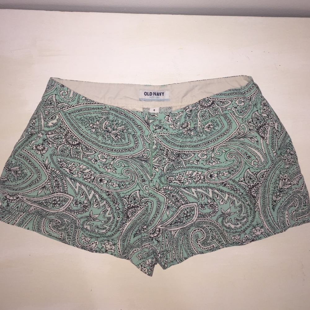 Old Navy Paisley Shorts