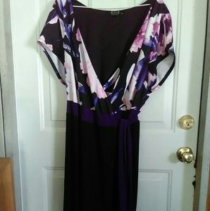 Igigi braylee purple floral dress
