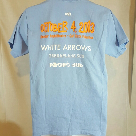 Orangefest cal state Fullerton art blue medium tshirt - Picture 2 of 2