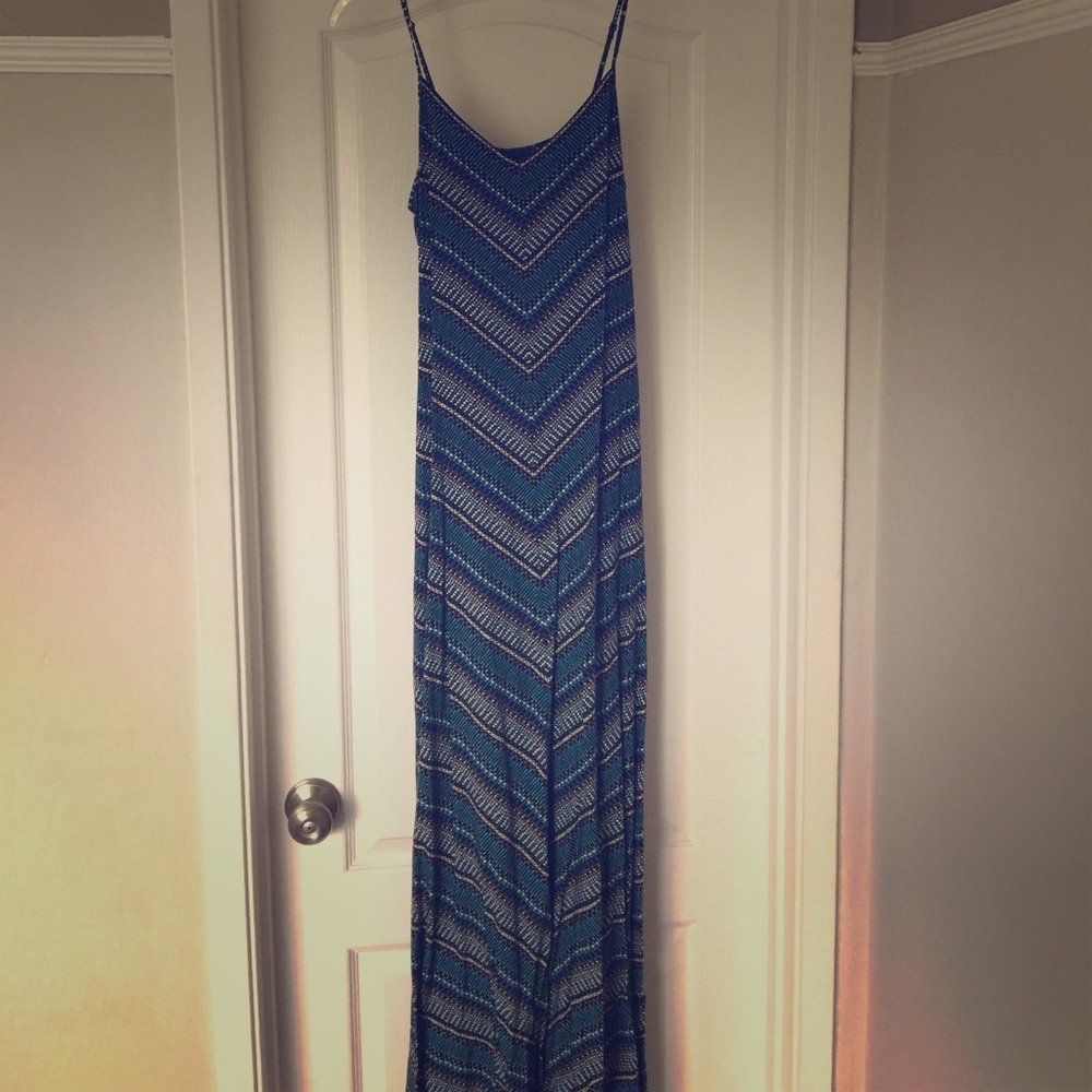 Amazon print maxi dress