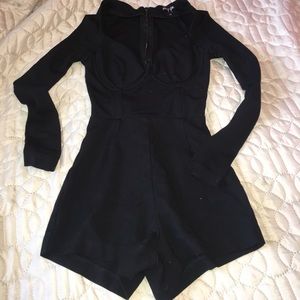 Nasty Gal black romper