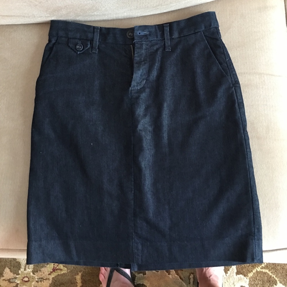 Denim skirt