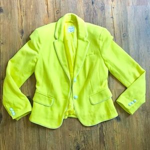 GAP Spring yellow blazer!