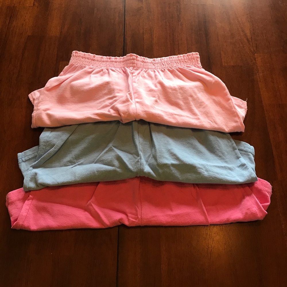 BUNDLE of 3 soffe shorts