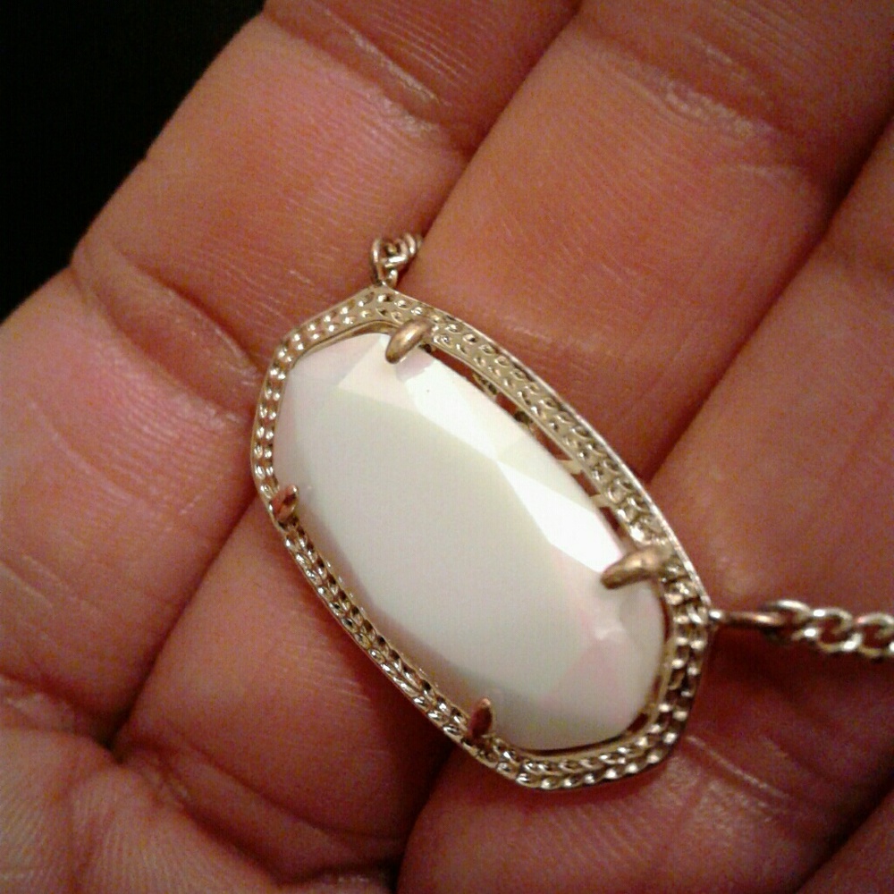 Custom white iridescent Dylan