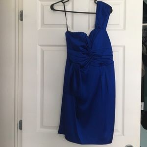 Nanette Lepore one-shoulder dress