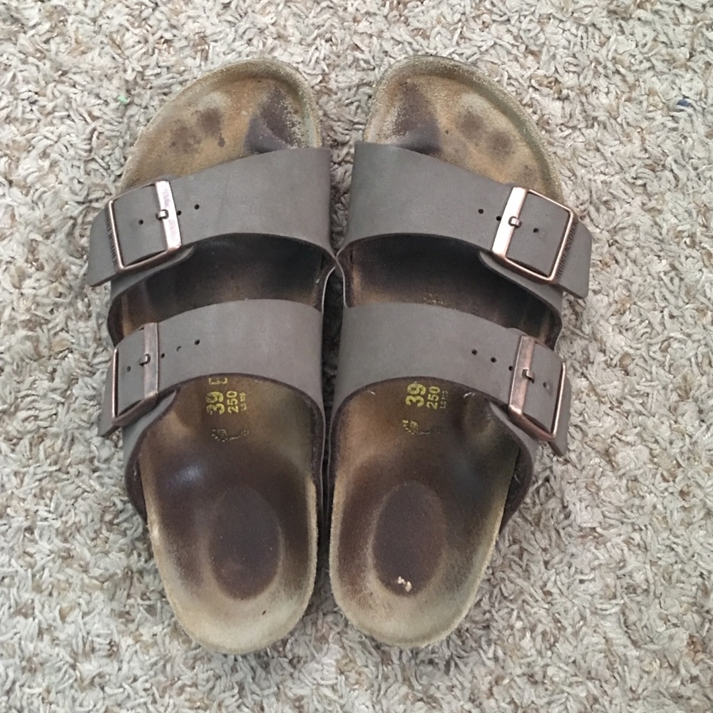 Birkenstocks brown