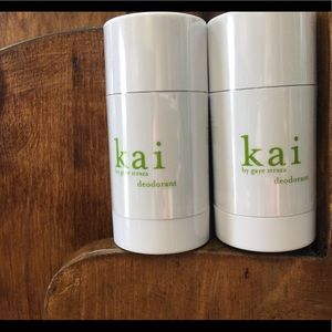 New Sealed & Fresh Kai Deodorant Set of 2