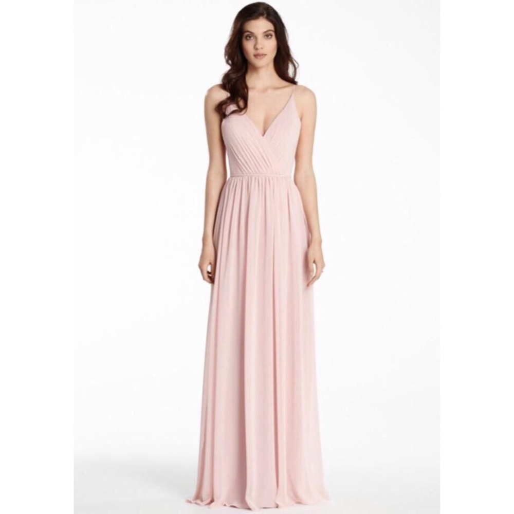 Jim Hjelm • PINK BLUSH • bridesmaid or prom dress
