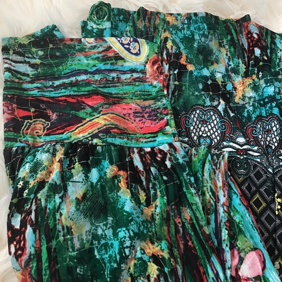 Water Colored Palazzo Pants - Picture 6 of 7