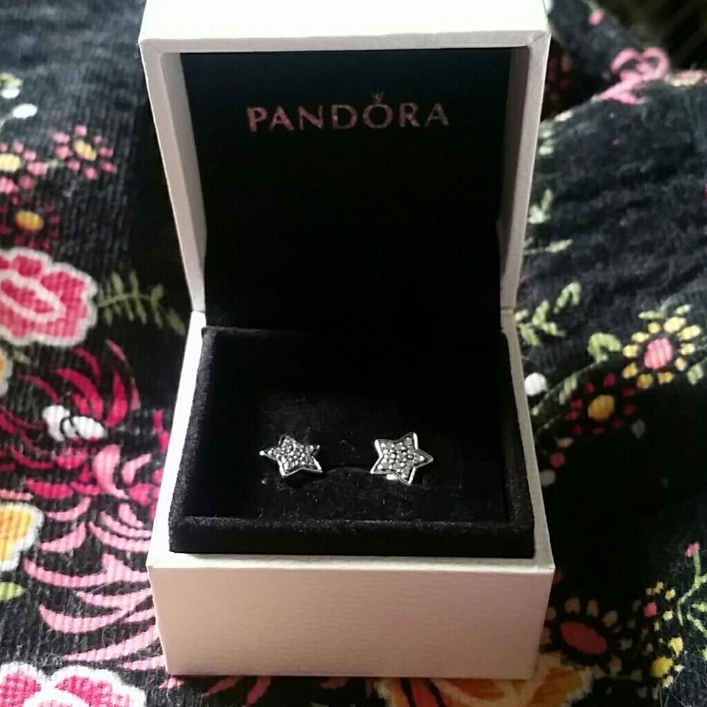 Pandora Star Earrings