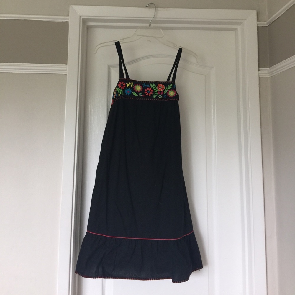 Black beach dress