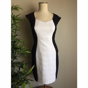 Express Black and White Party Dress - Size 2
