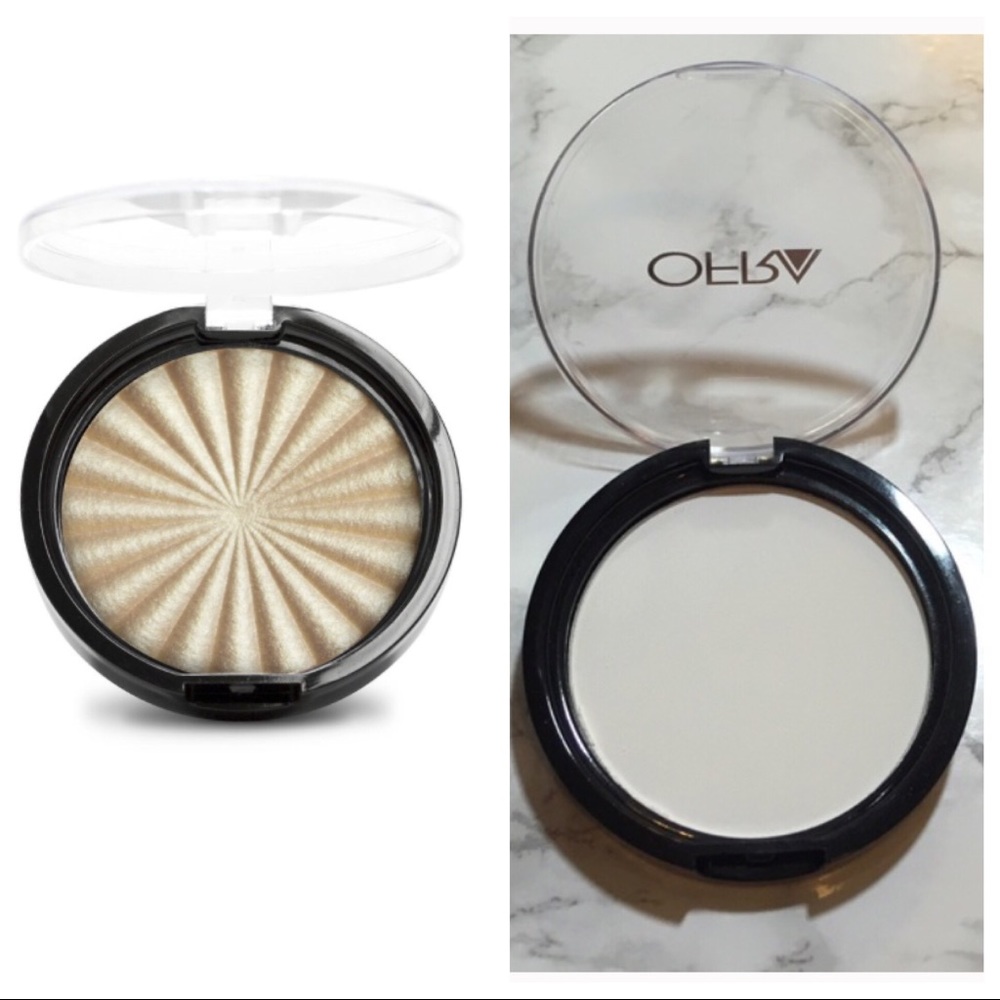 Set of OFRA Highlighter and Pressed Powder