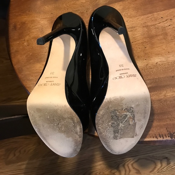 Jimmy Choo peep toe platform pumps - Picture 3 of 3