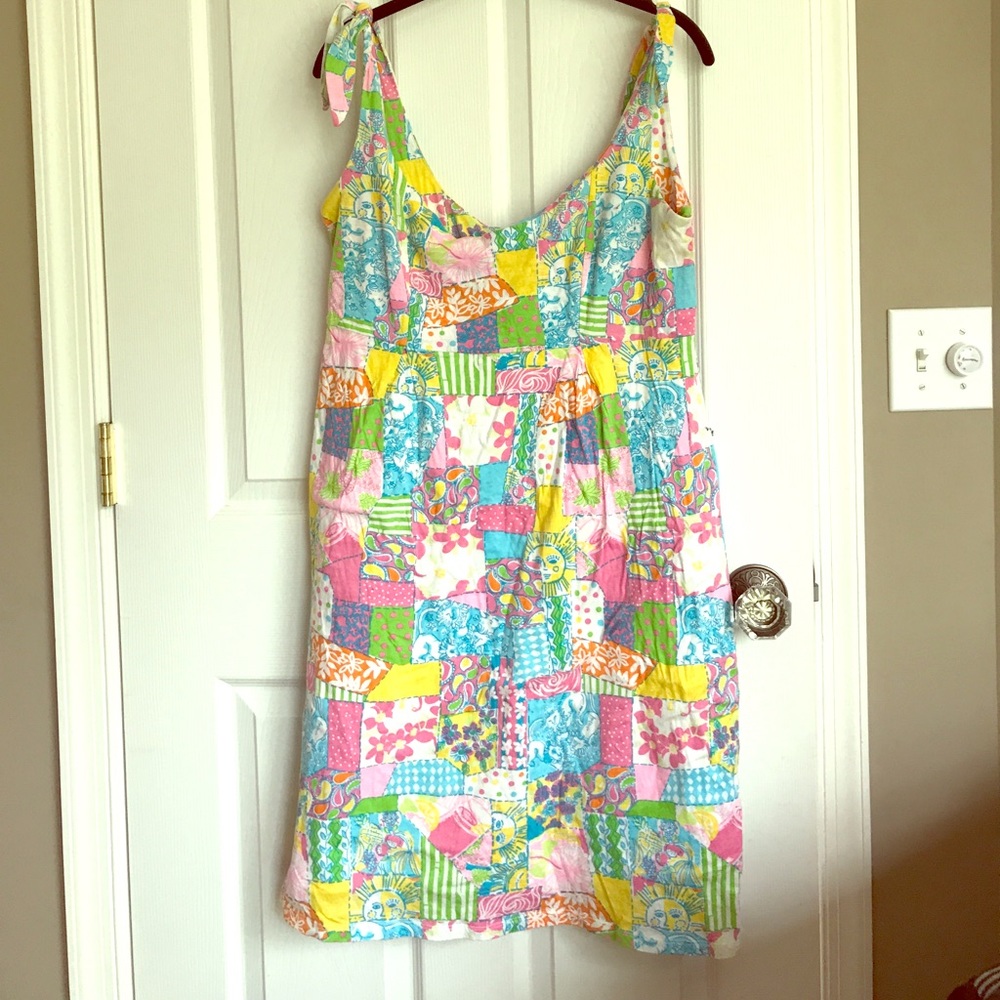 Lilly Pulitzer Patchwork Dress