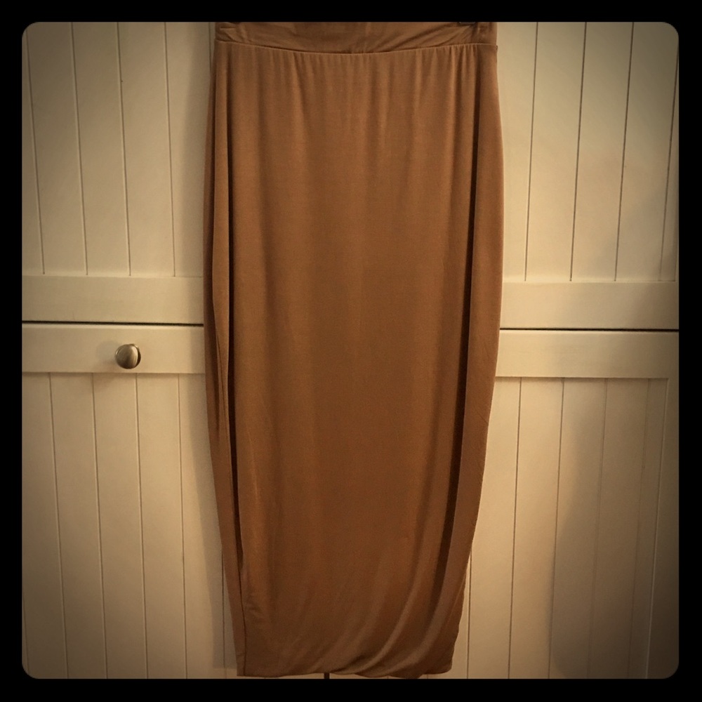 Long Pencil Skirt