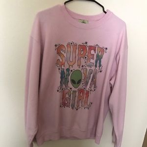 Super Nova Girl Zenon pullover by Fashlin (etsy)