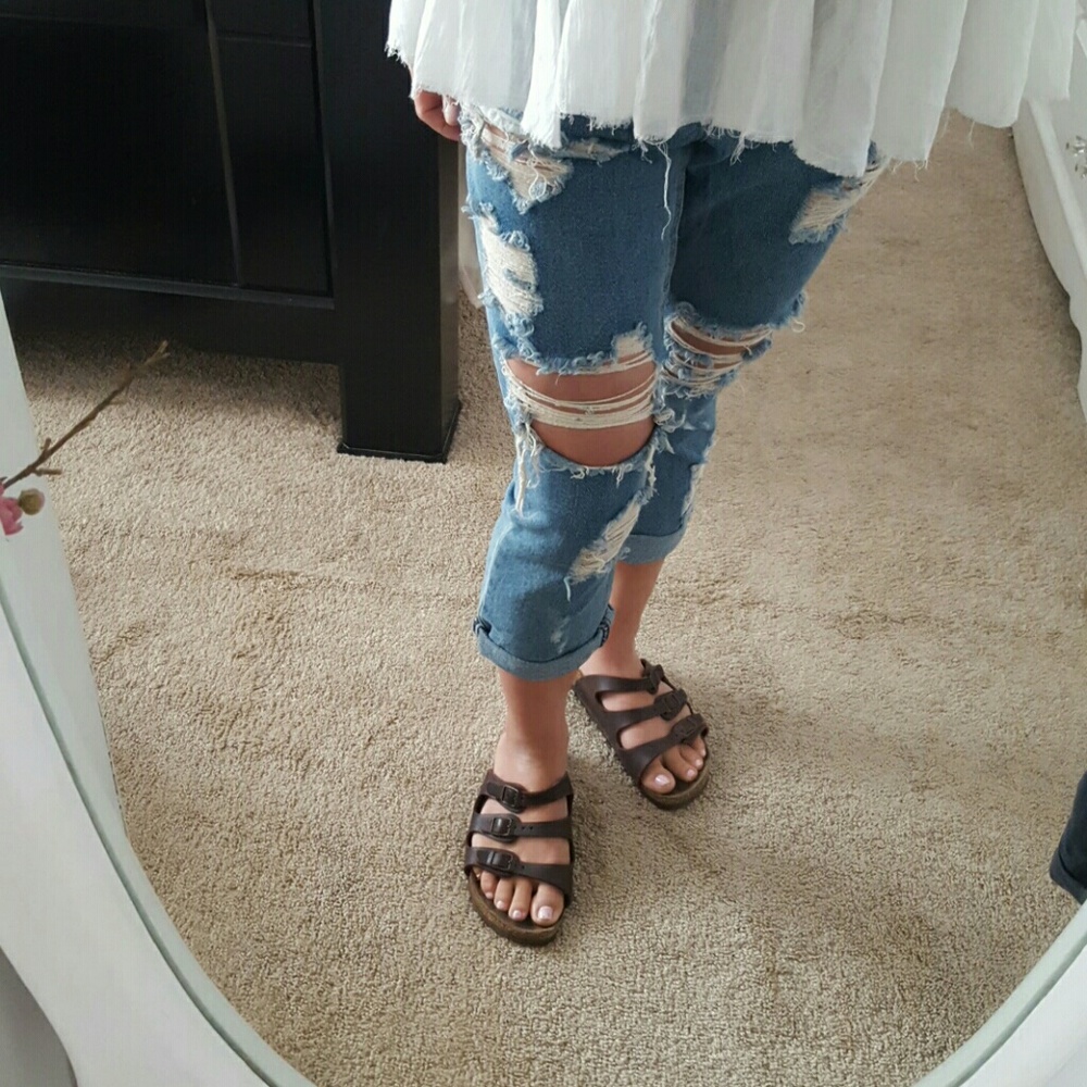 Birkenstock leather sandals