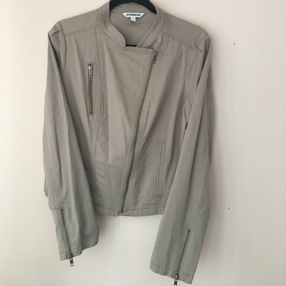 Express size 12 tan jacket