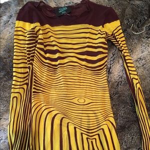 Jean Paul Gautier sheer top.