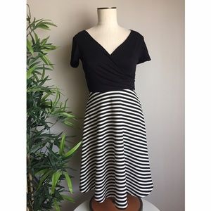 *SOLD* Gilli - Black and White Dress - Size M
