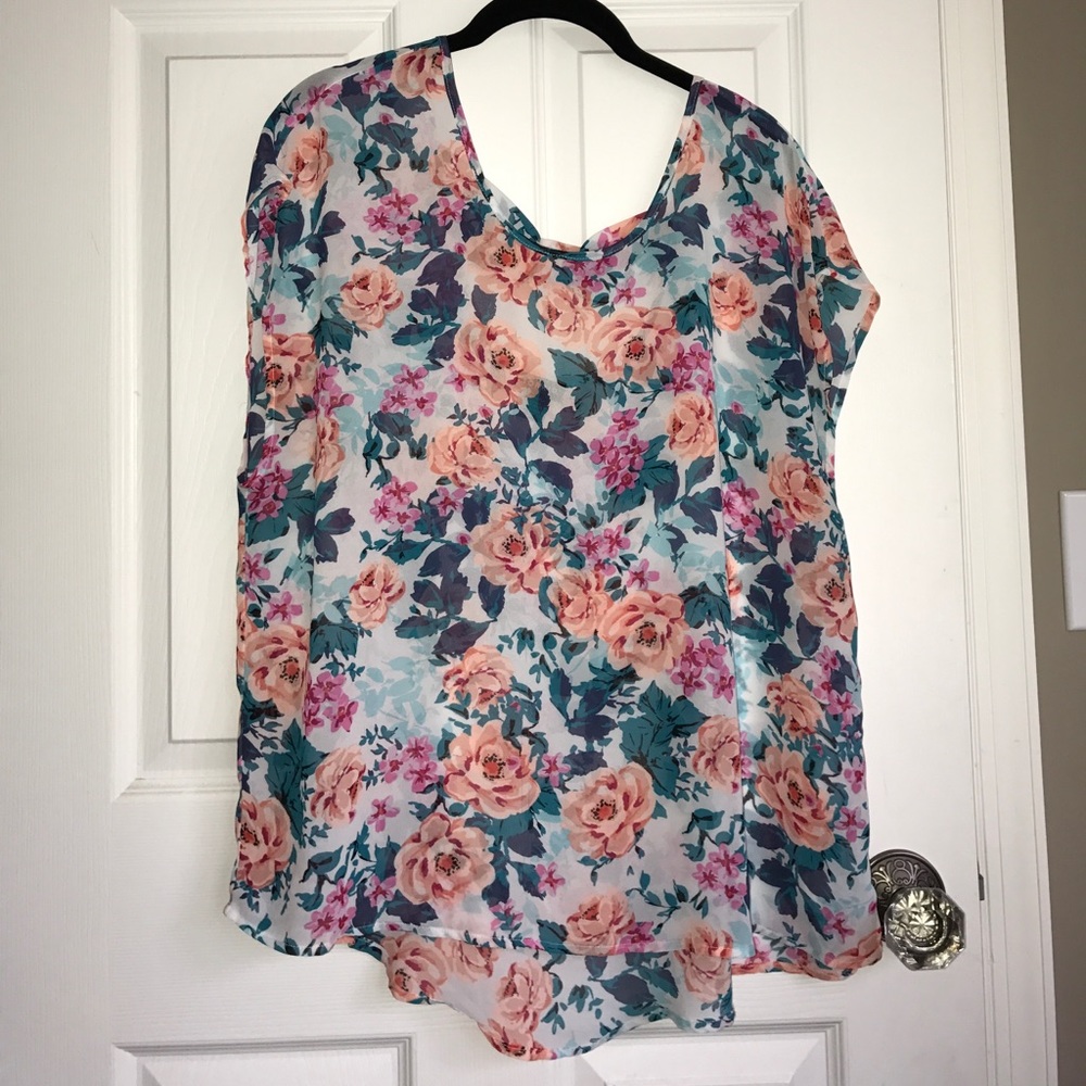 Torrid Sheer Blouse