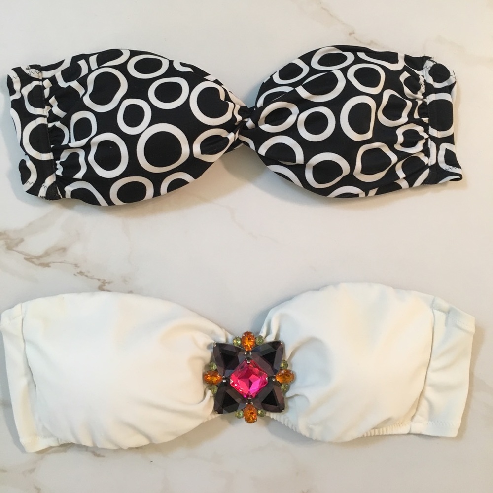 2 Victoria's Secret swim tops