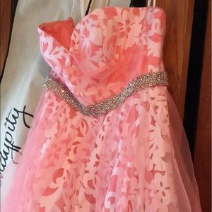 Prom. Pageant. Evening gown.