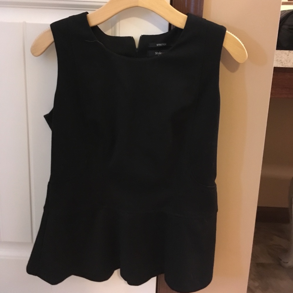 Black dress top