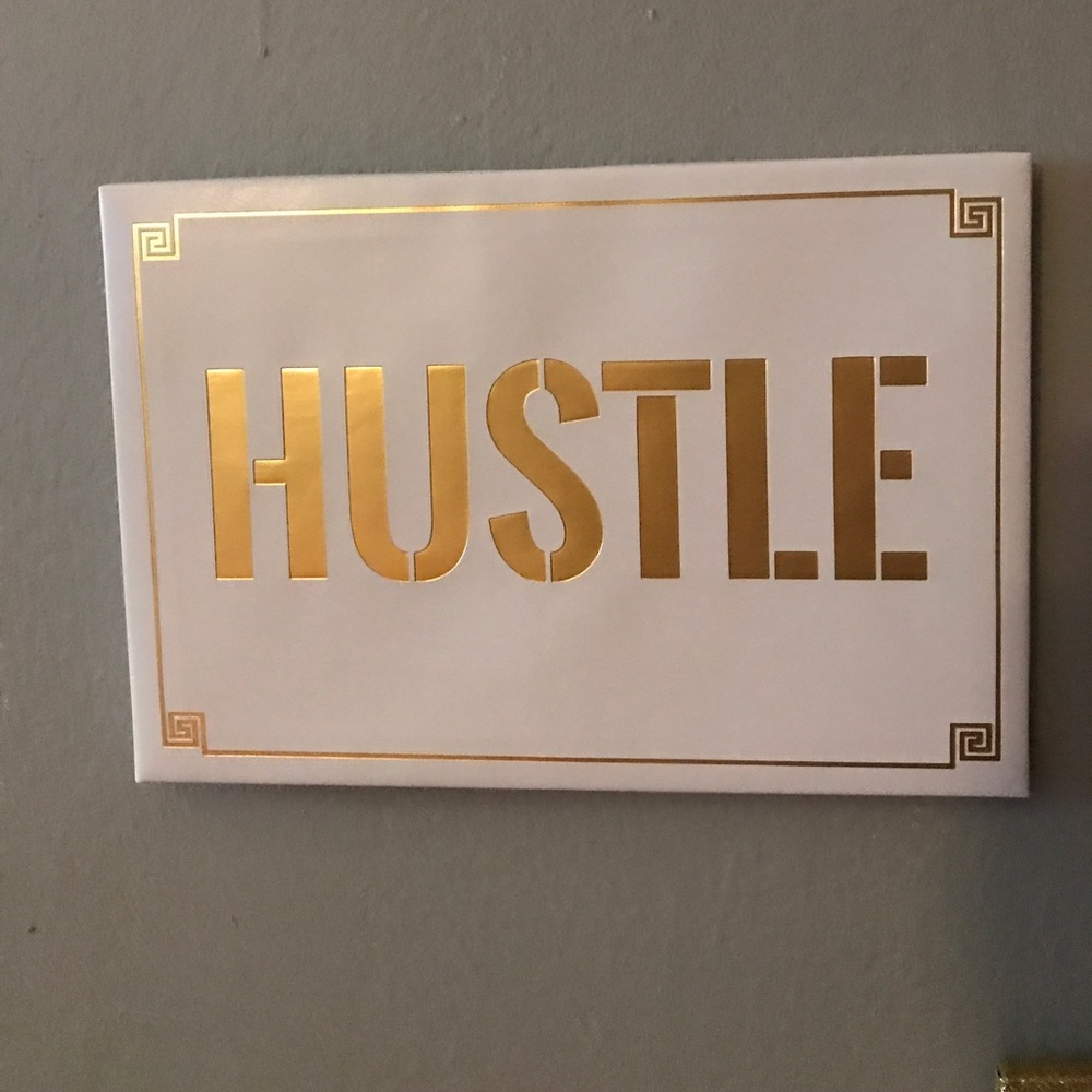 Hustle artwork for wall