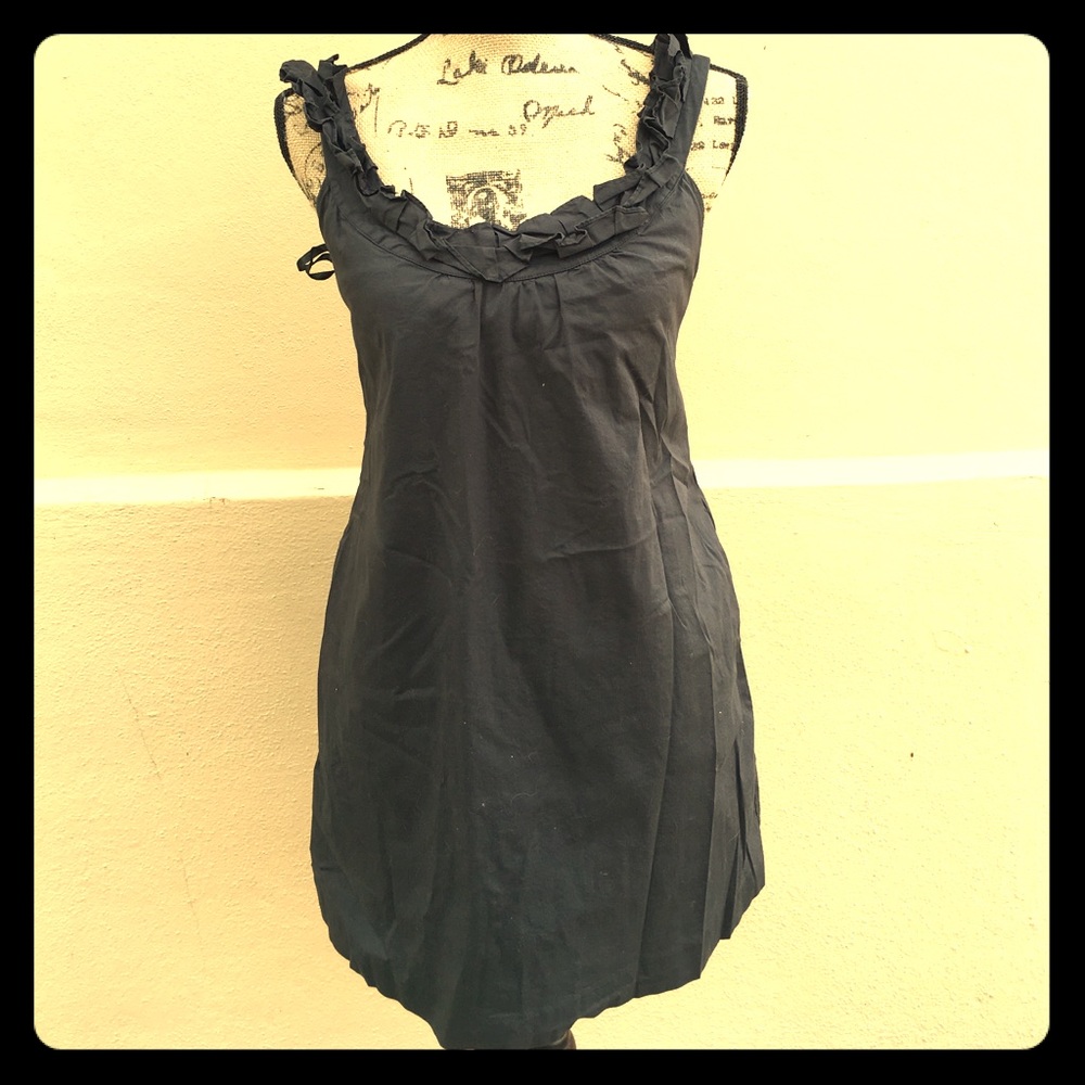 Ruffle straps dress