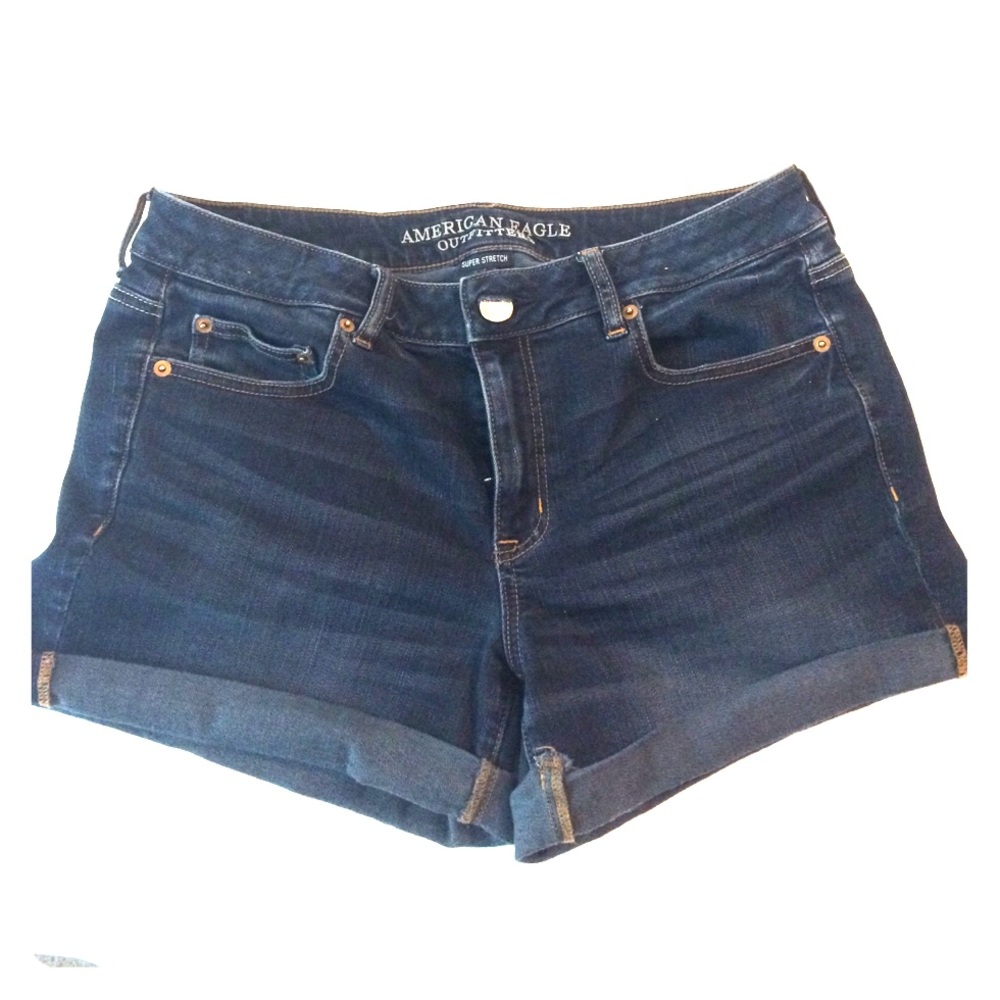 American Eagle Boy Midi Jean Shorts