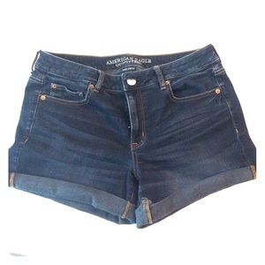 American Eagle Boy Midi Jean Shorts