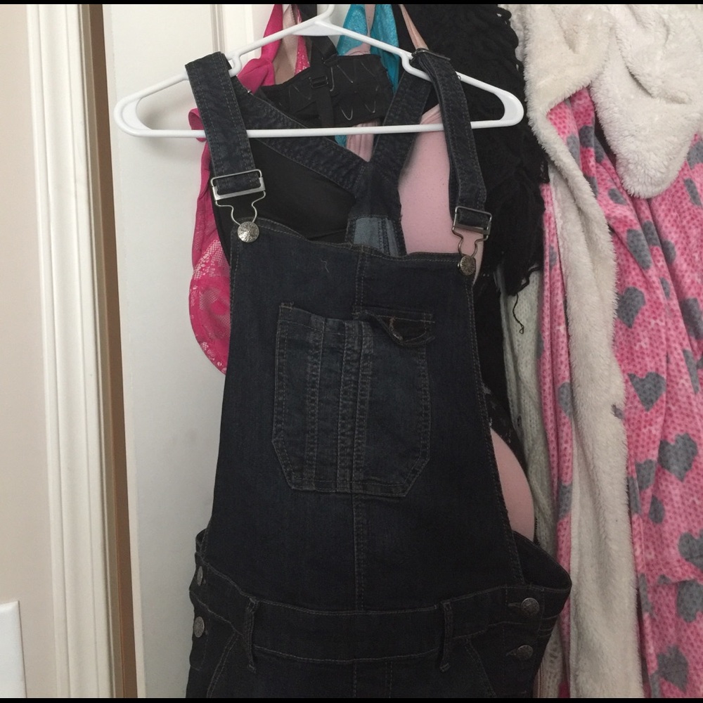 Denim Overalls