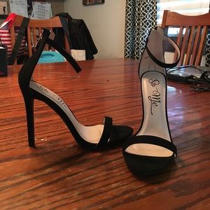 Strapped heels