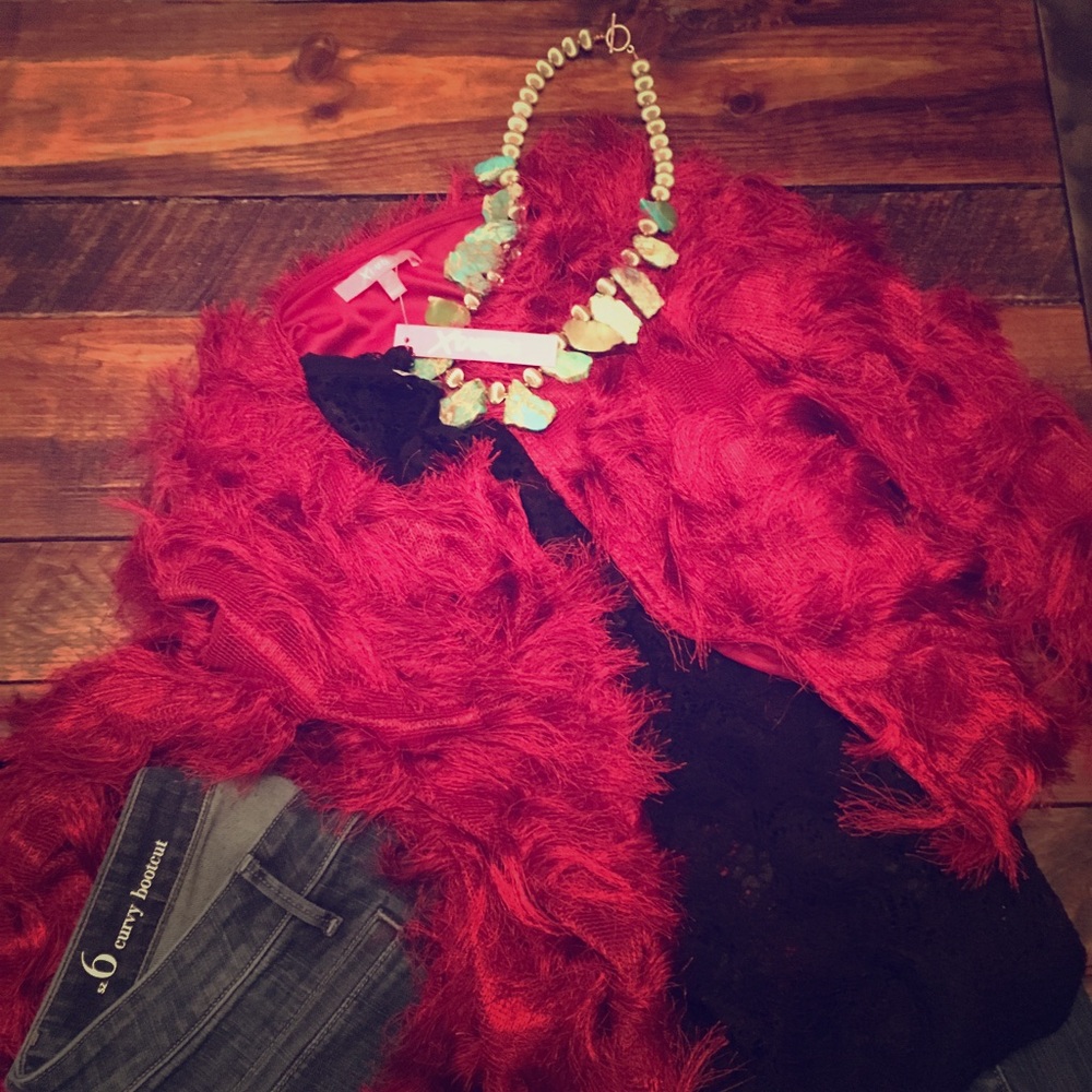Red Fringe Jacket